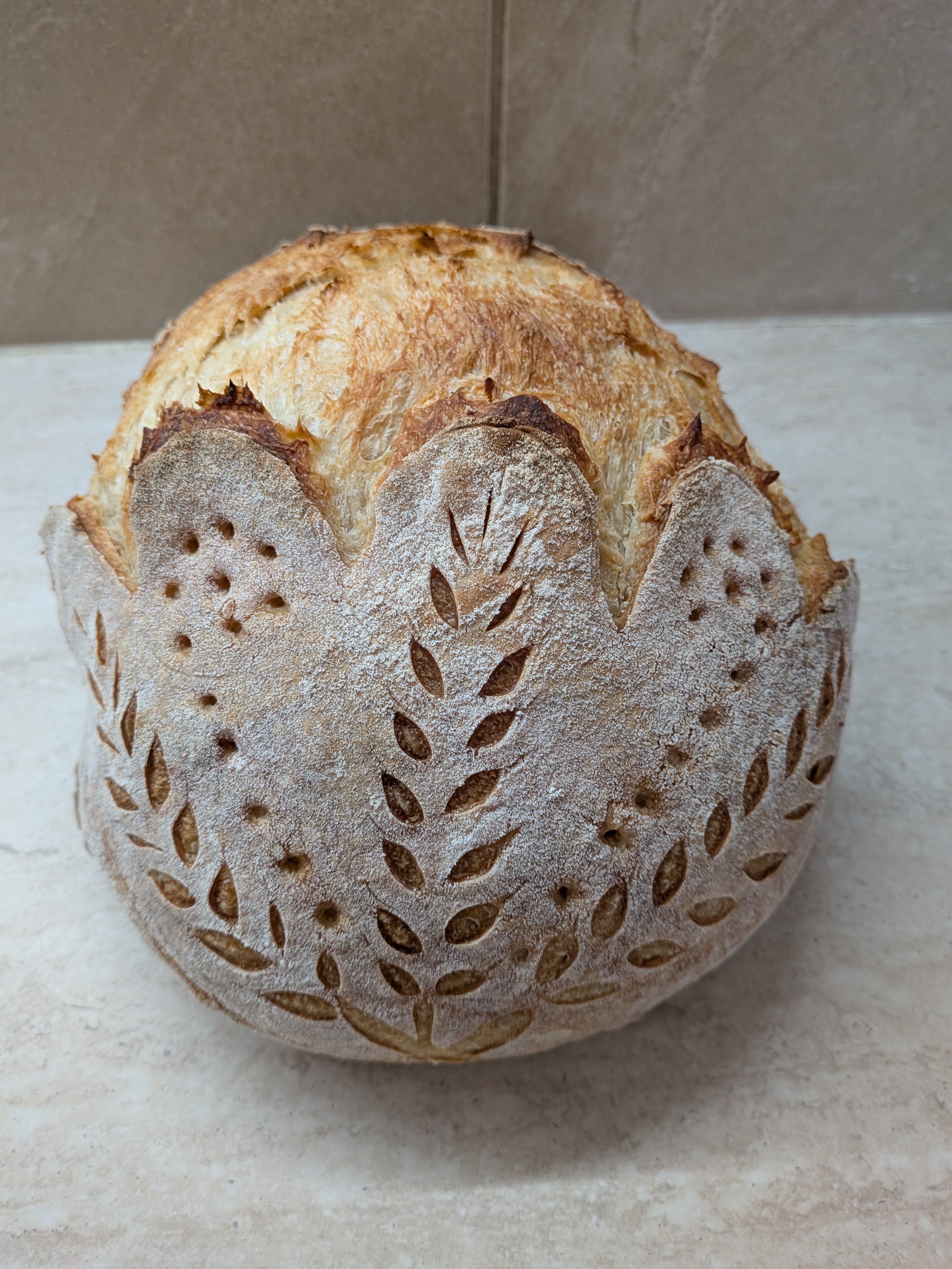 Fehér kovászos kenyér